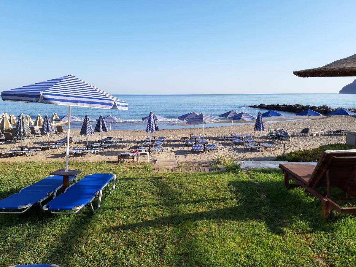 Platanias House On The Beach Exterior photo